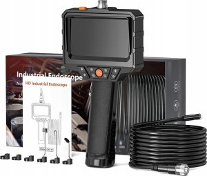 ENDOSKOP INSPEKCYJNA SZTYWNY PRZEWÓD 5M 8 LED IP67 MINI KAMERA 2,7cm 8,5mm 11