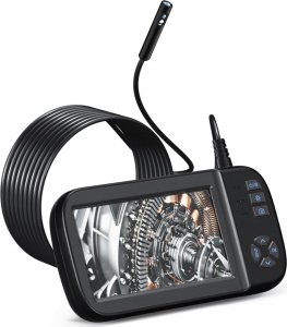 KAMERA INSPEKCYJNA ENDOSKOP DUO EKRAN HD KABEL 10M 2