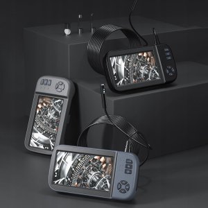 KAMERA INSPEKCYJNA ENDOSKOP DUO EKRAN HD KABEL 10M 10