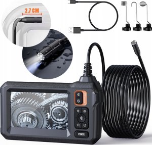 KAMERA INSPEKCYJNA ENDOSKOP PRZEWÓD 5m SONDA 2,7cm 8.5mm 8LED HD ZOOM IP67 1