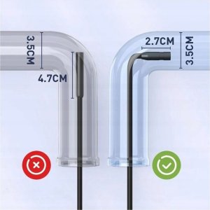 KAMERA INSPEKCYJNA ENDOSKOP PRZEWÓD 5m SONDA 2,7cm 8.5mm 8LED HD ZOOM IP67 4