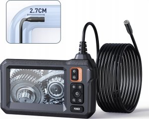 KAMERA INSPEKCYJNA ENDOSKOP PRZEWÓD 5m SONDA 2,7cm 8.5mm 8LED HD ZOOM IP67 6