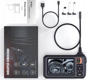 KAMERA INSPEKCYJNA ENDOSKOP PRZEWÓD 5m SONDA 2,7cm 8.5mm 8LED HD ZOOM IP67 7