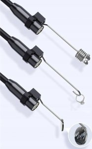 KAMERA INSPEKCYJNA ENDOSKOP PRZEWÓD 5m SONDA 2,7cm 8.5mm 8LED HD ZOOM IP67 8