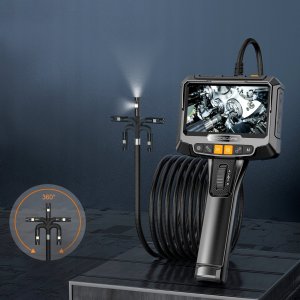 KAMERA INSPEKCYJNA RUCHOMA GŁOWICA ENDOSKOP 32GB 9