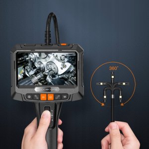 KAMERA INSPEKCYJNA RUCHOMA GŁOWICA ENDOSKOP 32GB 10