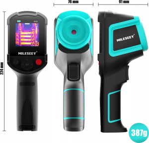 KAMERA TERMOWIZYJNA PRO -20 +550 USBC POŁĄCZENIE PC LCD 2.8" ALARM 9h PRACY 11