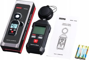 MIERNIK NATĘŻENIA ŚWIATŁA OŚWIETLENIA ŚWIATŁOMIERZ LUKSOMIERZ LUXOMETR LCD 8