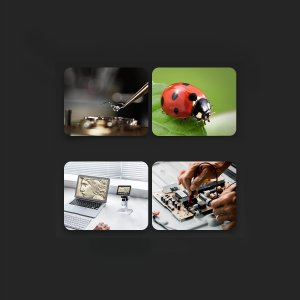 MIKROSKOP CYFROWY 4,3" PC MacOS WINDOWS 1000x USB 9