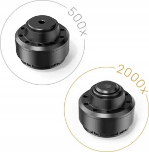 MIKROSKOP CYFROWY PROFESJONALNY 2000x 12MP 11LED EKRAN HD 7" 32GB MicroSD 6