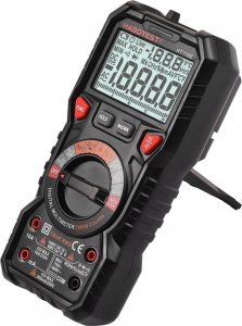 MULTIMETR RĘCZNY CYFROWY MIERNIK CIĄGŁOŚCI NAPIĘCIA RMS NCV WOLTOMIERZ LCD 2