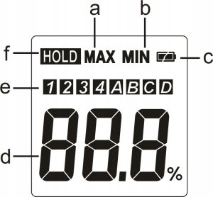 WILGOTNOŚCIOMIERZ MIERNIK WILGOTNOŚCI UNIWERSALNY 12
