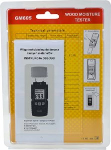 WILGOTNOŚCIOMIERZ MIERNIK WILGOTNOŚCI UNIWERSALNY 10