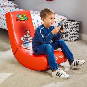 X Rocker Mario Gaming Bodensessel rot 3