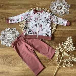 Mamatti Dres dziecięcy bawełniany Kwiaty 1