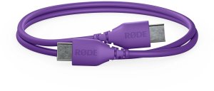 Kabel USB Rode USB-C - USB-C 0.3 m Fioletowy (85189000) 2