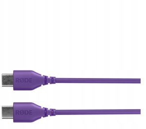 Kabel USB Rode USB-C - USB-C 0.3 m Fioletowy (85189000) 3