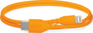 Kabel USB Rode USB-C - Lightning 0.3 m Pomarańczowy (85189000) 2