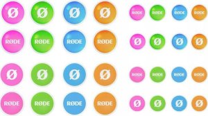Rode RODE COLORS3 - Kolorowe nakładki Wireless GO i Lavalier II 3