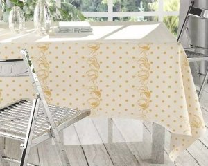 Obrus Kremowe Pisanki 130 x 180 cm DomoweTekstylia | WNP120 180 | Święta Wielkanoc 3