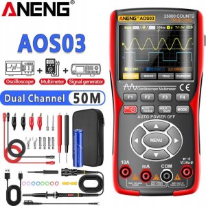 Miernik Multimetr cyfrowy ANENG AOS03 WER. PRO 2025! 3W1 Zoyi ZT-703S 1