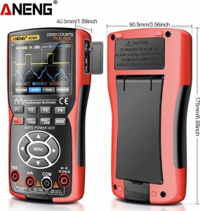Miernik Multimetr cyfrowy ANENG AOS03 WER. PRO 2025! 3W1 Zoyi ZT-703S 2