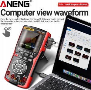 Miernik Multimetr cyfrowy ANENG AOS03 WER. PRO 2025! 3W1 Zoyi ZT-703S 4