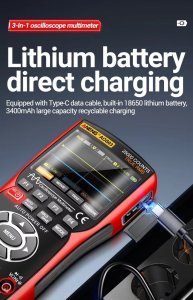 Miernik Multimetr cyfrowy ANENG AOS03 WER. PRO 2025! 3W1 Zoyi ZT-703S 9