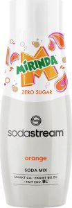 SodaStream MIRINDA ZERO koncentrat do saturatora syrop pomarańczowy 440 ML 1