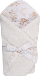 UVIE Becik Rożek Teddy Milusie 75x80 cm ecru 1