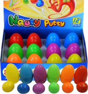 MAGICZNA SPRYTNA PLASTELINA MASA PLASTYCZNA W JAJKU 1
