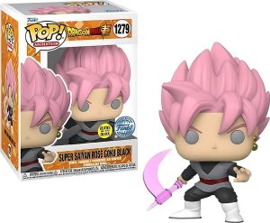 Funko POP Dragon Ball 1279 Super Saiyan Rose Goku Black glow Special Edition 1