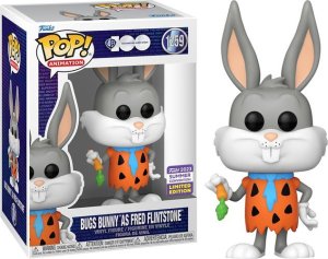 Funko POP Looney Tunes 1259 Bugs Bunny as Fred Flintstone 1