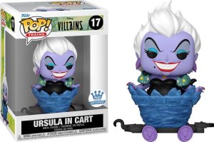 Funko POP Train Disney 17 Ursula in cart Special Edition 1