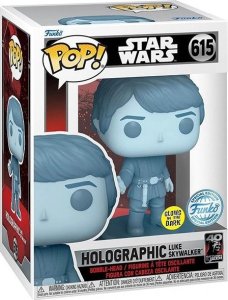 Funko POP Star Wars 615 Holographic Luke Skywalker Special Edition 1