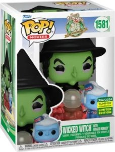 Funko POP the Wizard of Oz 1581 Wicked Witch with Winged Monkey Summer Convention 2027 1