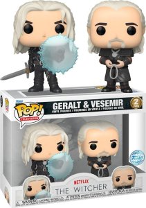 Funko POP set the Witcher 2pack Geralt and Vesemir Special Edition 1