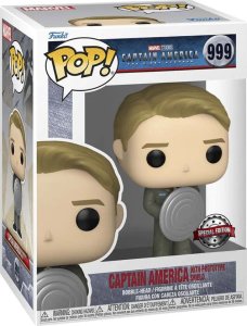 Funko POP Captain AmericaL the First Avenger 999 Captain America with Prototype Shield Special Edition 1
