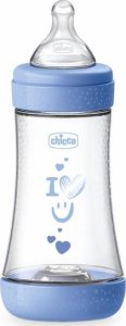 CHICCO 00020223210040 Butelka P5 plastik silikon 240 ml MEDIUM BOY 1