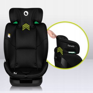 LIONELO Fotelik samochodowy Lavender i-Size Black Carbon 2