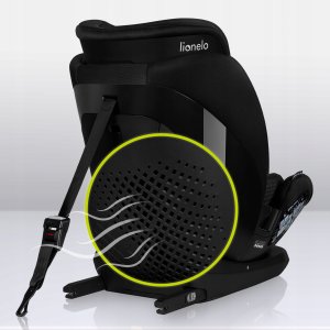 LIONELO Fotelik samochodowy Lavender i-Size Black Carbon 3