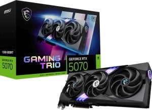 Karta graficzna MSI GeForce RTX 5070 Gaming Trio OC 12GB GDDR7 DLSS4 1