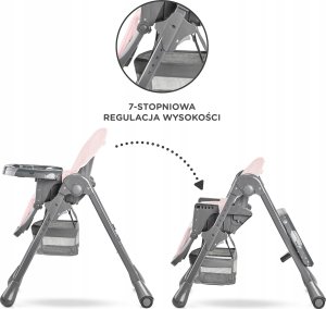 KINDERKRAFT Krzesełko do karmienia TASTEE ROSE 6
