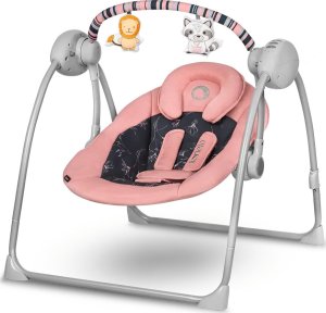 LIONELO Leżaczek-bujaczek Ruben Pink Baby 1