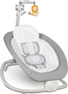 LIONELO Bujaczek leżaczek Pascal Grey Dove 18