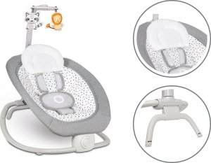 LIONELO Bujaczek leżaczek Pascal Grey Dove 3