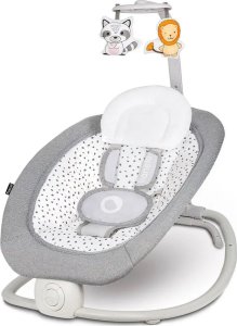 LIONELO Bujaczek leżaczek Pascal Grey Dove 35