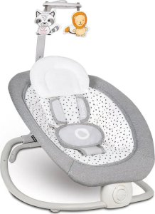 LIONELO Bujaczek leżaczek Pascal Grey Dove 36