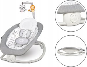 LIONELO Bujaczek leżaczek Pascal Grey Dove 5