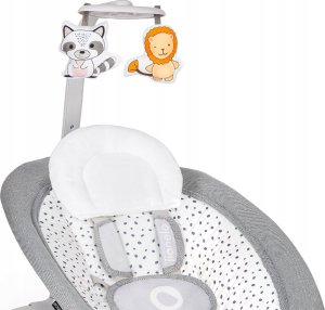 LIONELO Bujaczek leżaczek Pascal Grey Dove 7